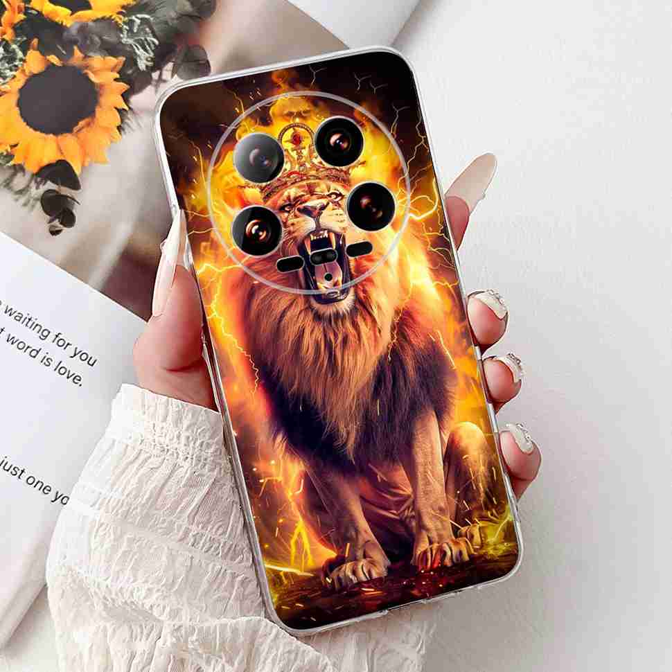 Case For Xiaomi 14 Ultra Butterfly Silicone Soft Phone Cover For Xiaomi Mi 14 Mi14 Ultra Shockproof Back Fundas Xiaomi 14Ultra