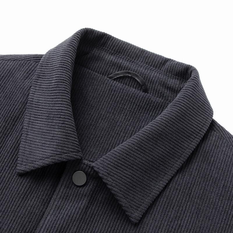 JOW Men's Corduroy Multi-Pocket Workwear Jacket