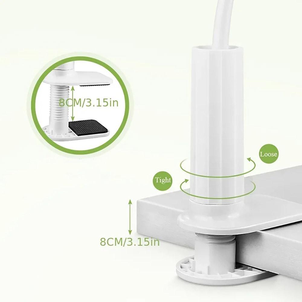 Mobile Phone Holder Universal Bracket For Smartphone Flexible Lazy Bracket Bed Snap-On Mobile Phone Holder Clip Bedside Watch TV