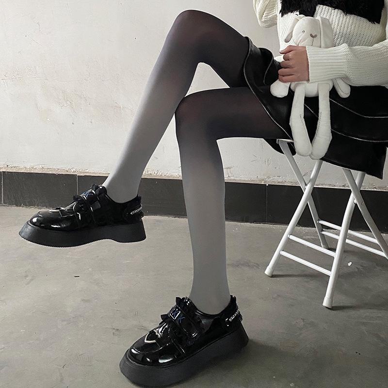 Japanese Sweet Girl Lolita Velvet Knee High Blush Socks - Cute COS White Pantyhose