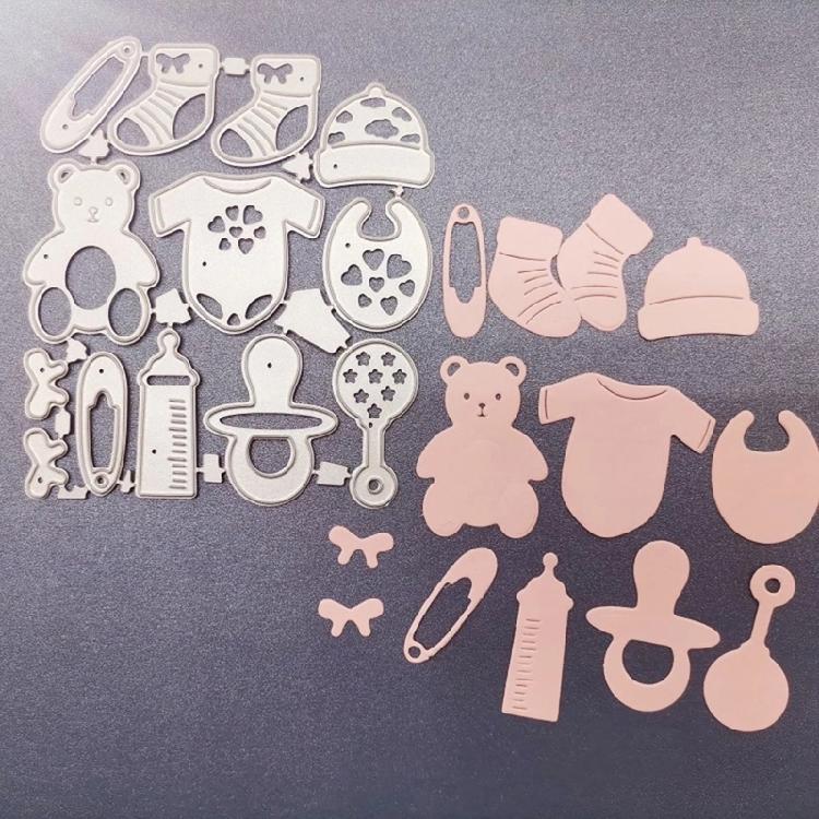 Decorative Embossing Die Cuts for Birthday Card Making DIY Scrapbooking Albums