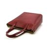 Grote ruime leren schoudertas Shopperbag