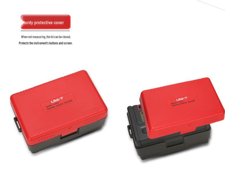 Uni-T UT521/UT522 Ground Resistance Tester with Double Insulation & Lightning Protection