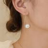 1 Pair Lightweight Faux Pearl Dangle Earrings for Women Teardrop Faux