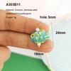 2pcs/lot Pendant Charm Fish Ocean Shark Starfish Lobster Coral Necklace Earring Stainless Steel Gold PVD Red