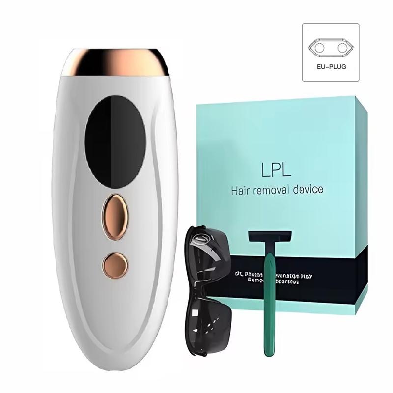 

Профессиональный IPL лазерный эпилятор 990000 вспышек для женщин и мужчин - Безболезненное, перманентное удаление волос для всех зон тела EU Plug