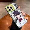 Anime Komi Shouko Phone Case For IPhone 17 16 15 14 13 12 11 Plus Pro Max Multicolor Aurora Laser Shockproof Funda Cover