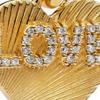 Pandora Heart Textured 925 Silver Pendant Women pendant Gold 763604CO1