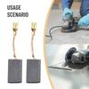 2 pz. SPAZZOLE DI CARBONIO PER SMERIGLIATRICE ANGOLARE Per BOSCH Per GWS 8-115 GWS 8 115 5X10X17mm Set Alta Qualità Accessori Caldi