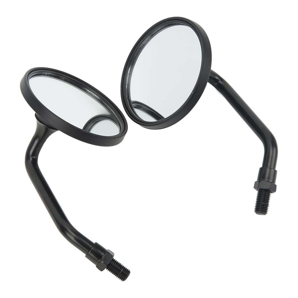 Rear View Mirror 3.4in Wide Handlebar Rear View Mirrors for Motorcycle