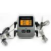 CH-610 Wireless Bluetooth BBQ Thermometer with Four Probes for Kitchen and Oven Cooking