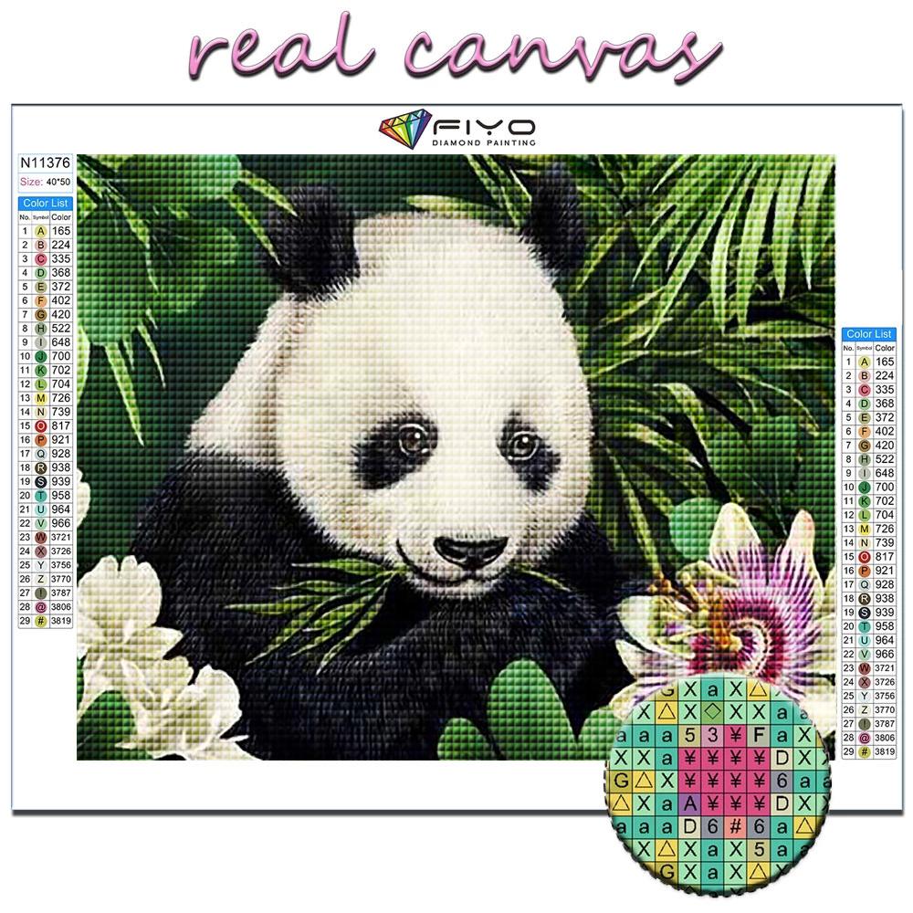 Cross Stitch Kit DIY Diamond Embroidery Animal Panda Diamond Painting Home Decor