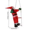 Christmas Pendant On Rope Ladder Climbing Santa Claus Pendant Cute Creative Christmas Party Favor