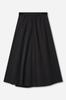 Jaa [Jaah] Belted Full Skirt_Black