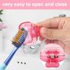 4/6/10Pcs Toothbrush Covers Portable Tooth Brush Coverings Clips for Protector Tooth Brush Storage Head Cap for Bathroom Travel