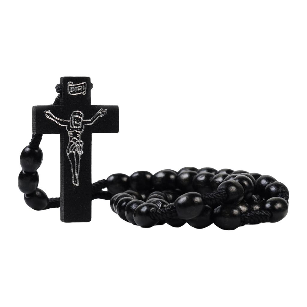 Handcraft Sturdy Wood Rosary Beads Craf from Natural Wood for Daily Prayer and Meditation With Elegant Designs