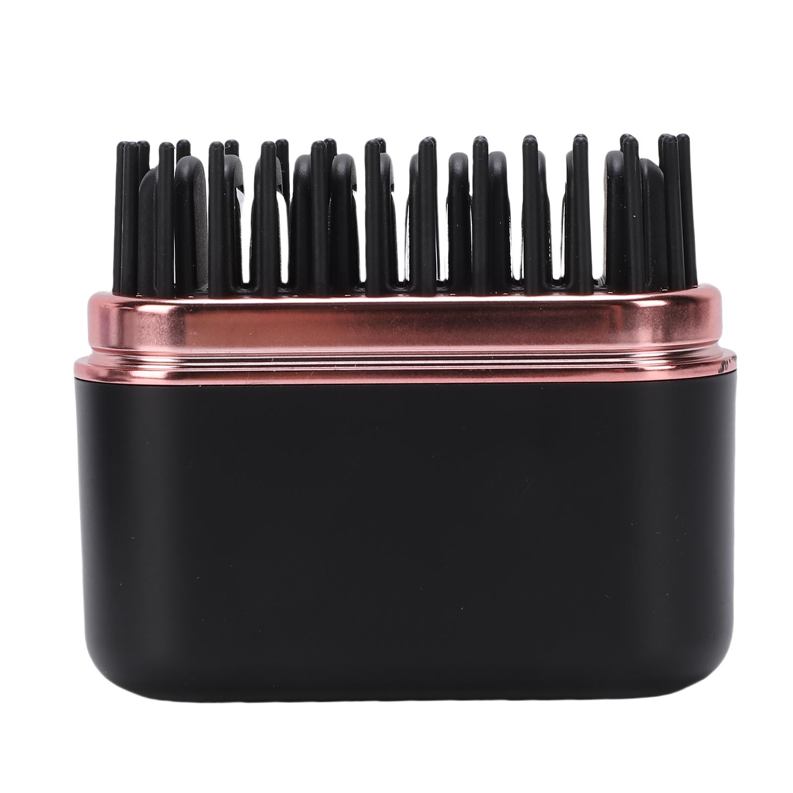 Cordless Hair Straightener Brush Portable Hair Straightening Brush Anti Scald Rechargeable for All Hair Type Black