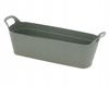 Green Plastic Balcony Box Flowerpot 45x14x115cm with Handles