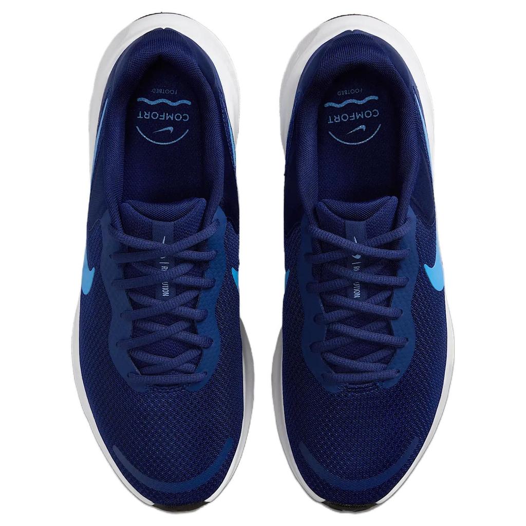 Nike REVOLUTION 7 Low top Casual City Commuting Running Shoes Men's Blue FB2207-406