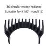 For K1 K1Max K1C 36 Motor Heat Sink All Metal Fasting Heat Dissipation 3D Printer Parts For K1/K1C/K1 Max Extuder