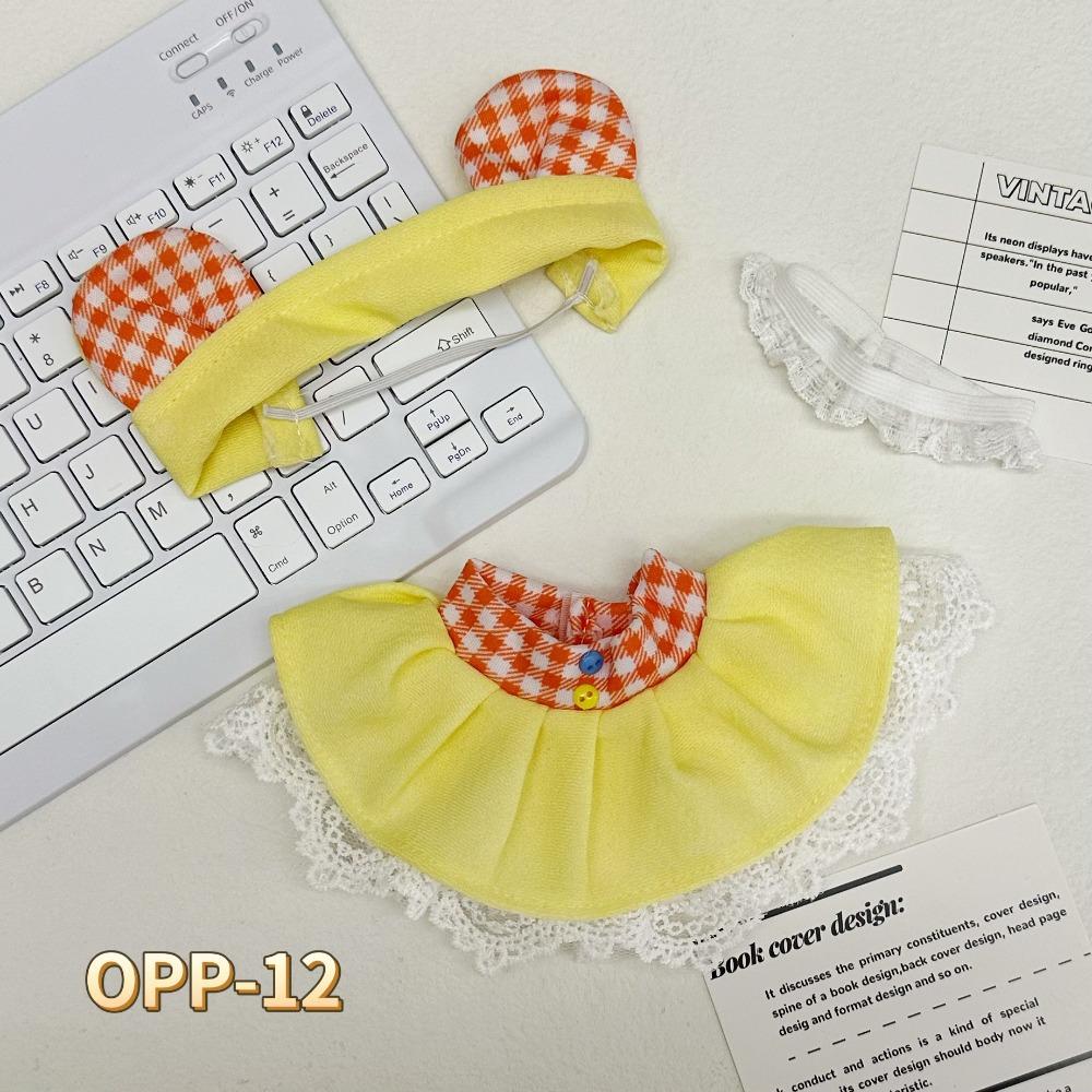 Dress 20cm Cotton Doll's Clothes Toy Accessories Cotton Doll Lolita Outfit Dress  Children Gift