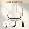 1/3/5Pcs Portable Closet Hat Hanger Rack Baseball Cap Organizer Scarf Towel Tie Storage Holder Home Organization Supplies