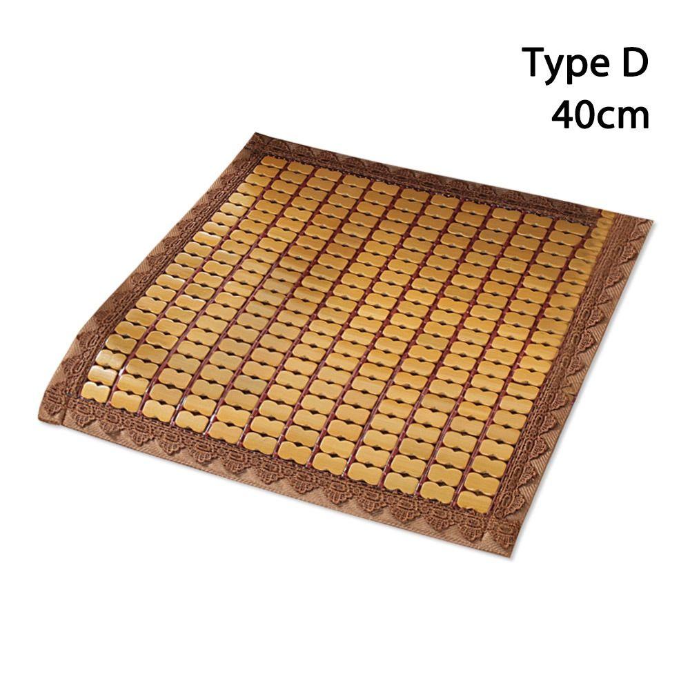 Wear-resistant Bamboo Summer Cushion Cool Summer Seat Cushion Home/Office Cool Mat