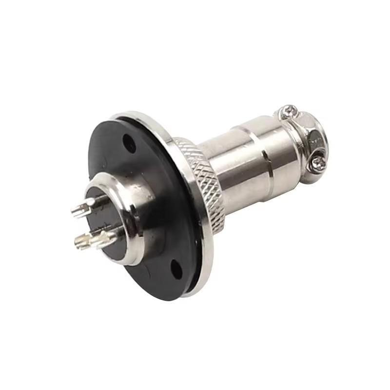 5pcs GX16 Flange Butting Type Aviation Plug Socket 2/3/4/5/6/7/8/9/10 Pin Male Female Fixing Circular Connectors