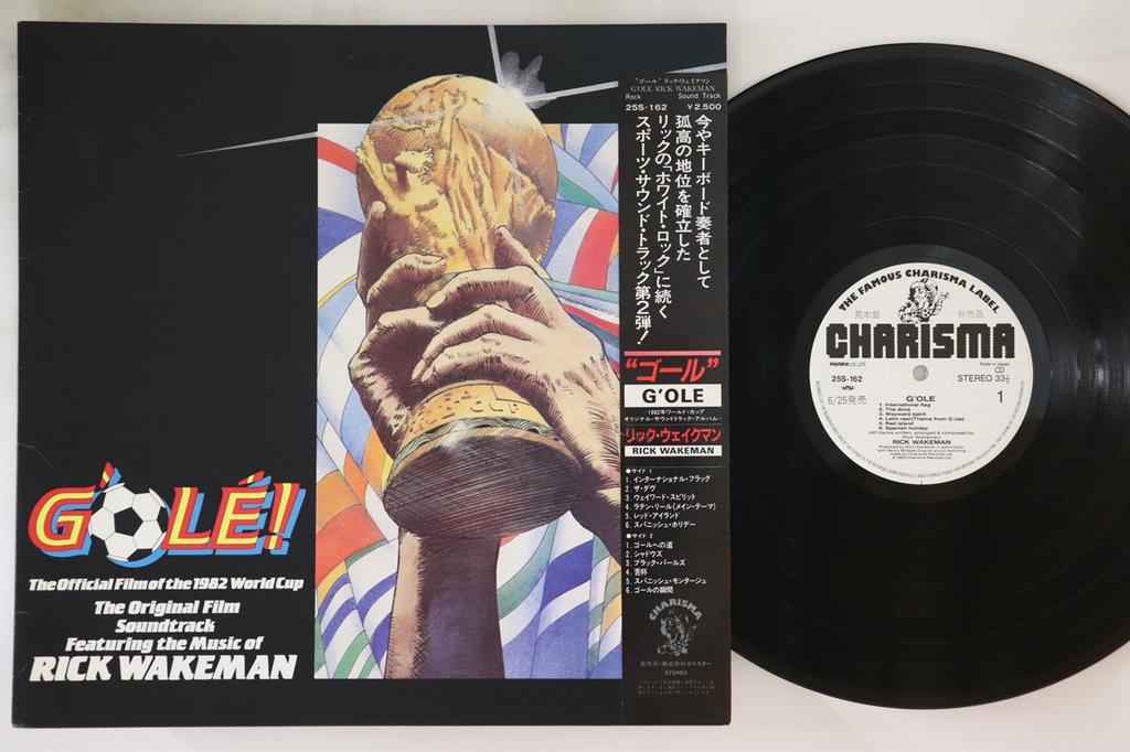 LP Record OST  Gole 25S162PROMO CHARISMA 1983 Japan Obi Soundtracks  Musicals Used