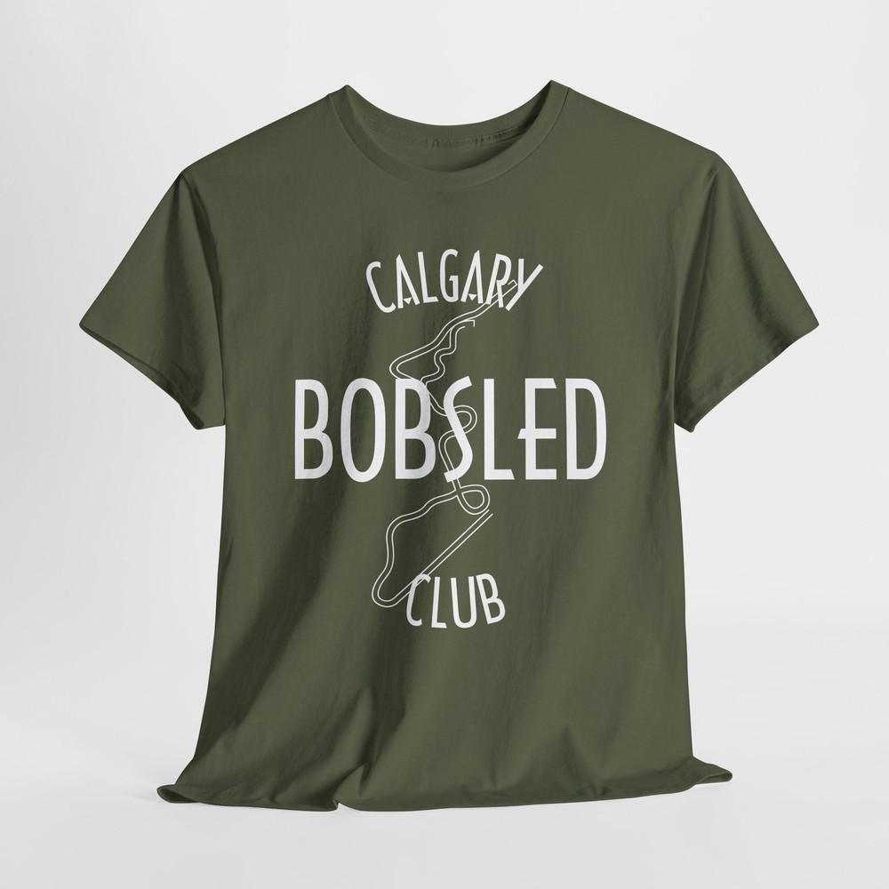 

Calgary Bobsled Club Unisex Heavy Cotton Tshirt Tops Tee - Sporty, Comfortable, Unique Gift 2XL