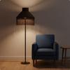 Textile Lampshade with Tassels Replacement Vintage Style Lamp Cover for Bedroom, Living