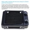 Aluminum Water Cooling Radiator 8 Tubes Heat Exchanger CPU Heatsink Cooler Fast Heat Dissipation for PC Computer