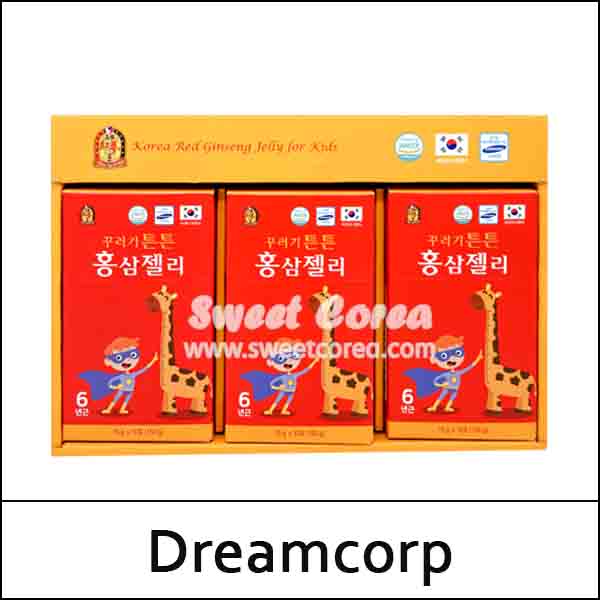 

[Dreamcorp] (jj) Korea Red Ginseng Jelly for Kids (15g*30ea) 1 Pack