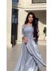Summer 2025 Elegant Retro Long Sleeve Dress