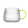 Hammer Pattern Pineapple Cup High Borosilicate Glass Juice Cup Drink Cup Office Flower Tea Brew Tea Cup Household Single Layer Cup