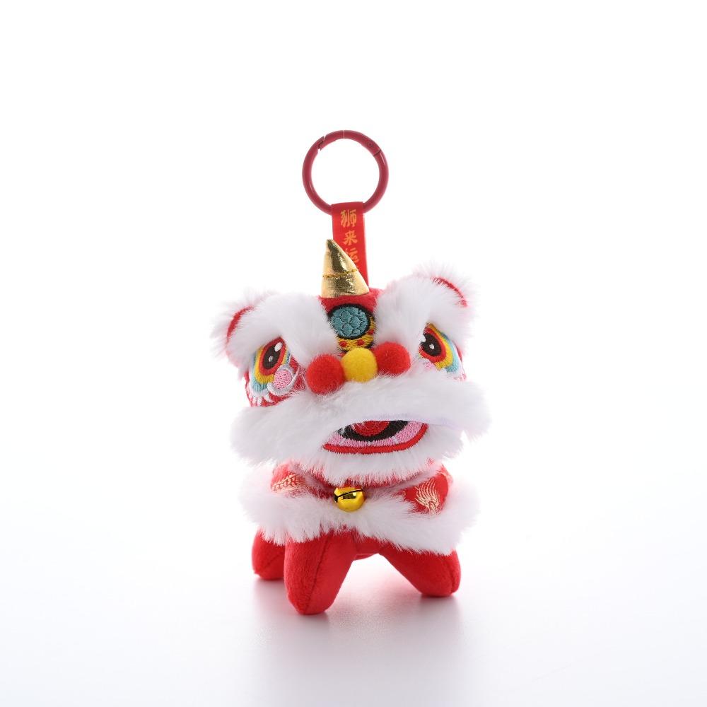 Year of Horse Lion Dance Pendant Awakened Lion Chinese New Year Gift Small Gift