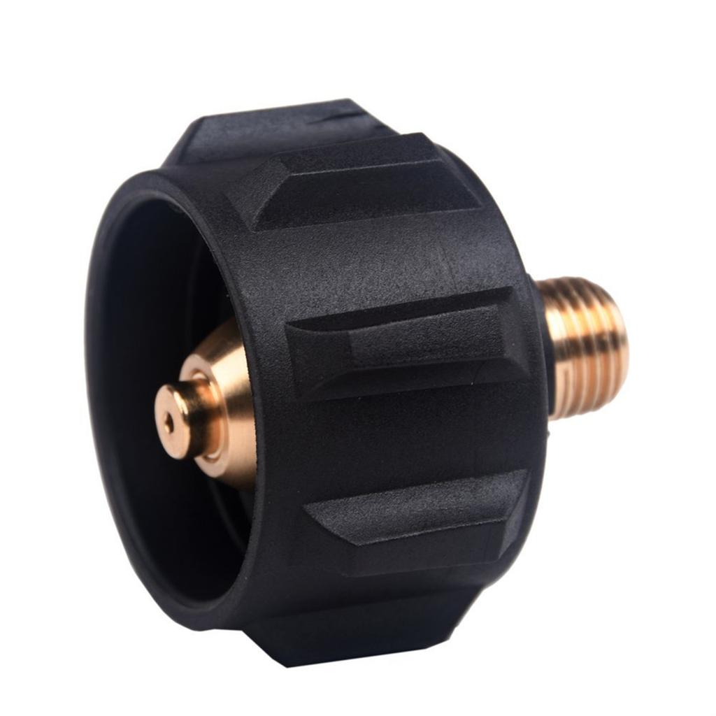 Easy to Use Adapter Convert QCC1 Tanks Propane Gas Pipe Regulator Brass and Plastic Material for Different Cooking Needs