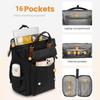 New Large Capacity College Backpack, Stylish Niche Commuter Bag, Mommy Business Travel Daypack for Women