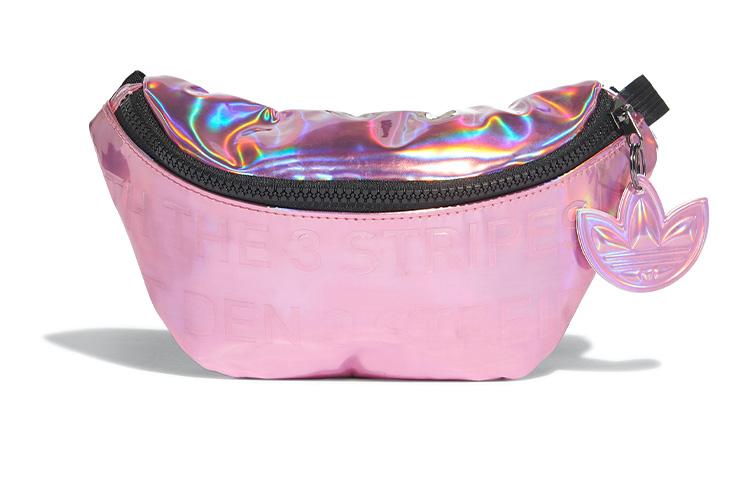 Adidas Originals Polyurethane Sports Fanny Pack Regular Unisex Bright Pink GN2126