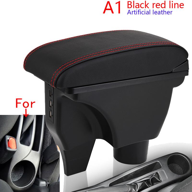 For TOYOTA Yaris Armrest For TOYOTA Yaris Vitz Car Armrest Box Car Accessories Interior Parts Details Storage Box Retrofit Parts