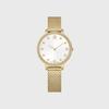 [Swiss Made] Clarica Gold Tone Metal Watch 5740823
