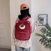 Sweet Fresh Large Capacity Cute Bear Fluffy Student Backpack