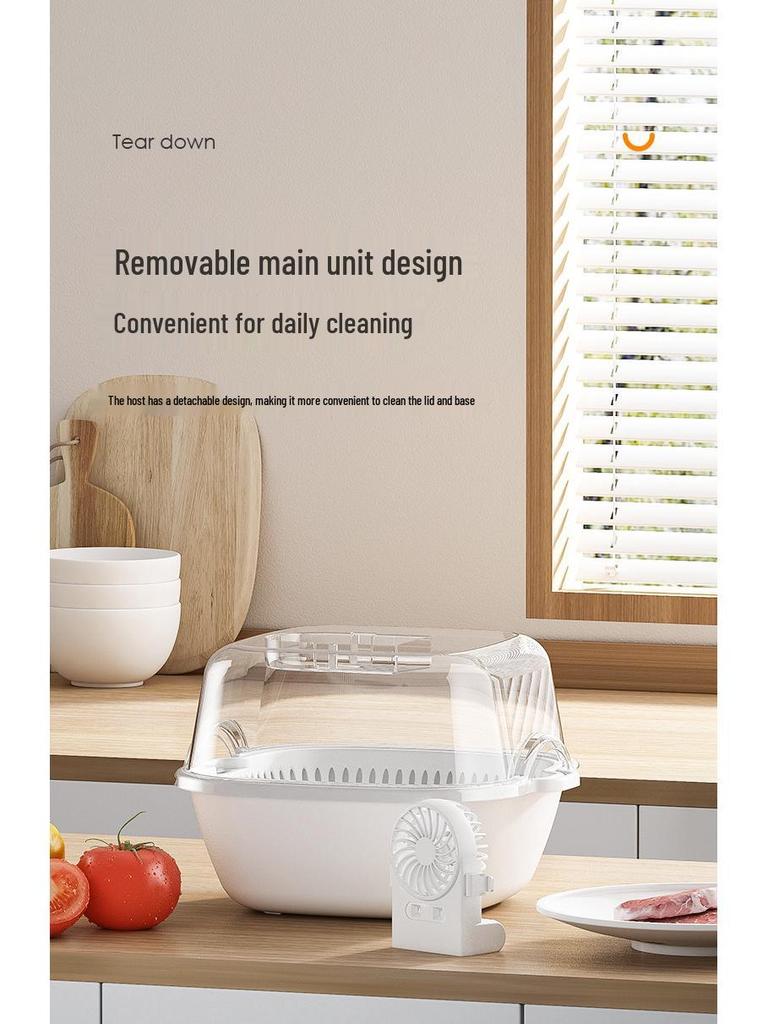 Multi-functional Kitchen Defroster: Four-in-One Food Defrosting, Fresh-Keeping, Dustproof, and Ice-Removal Tool