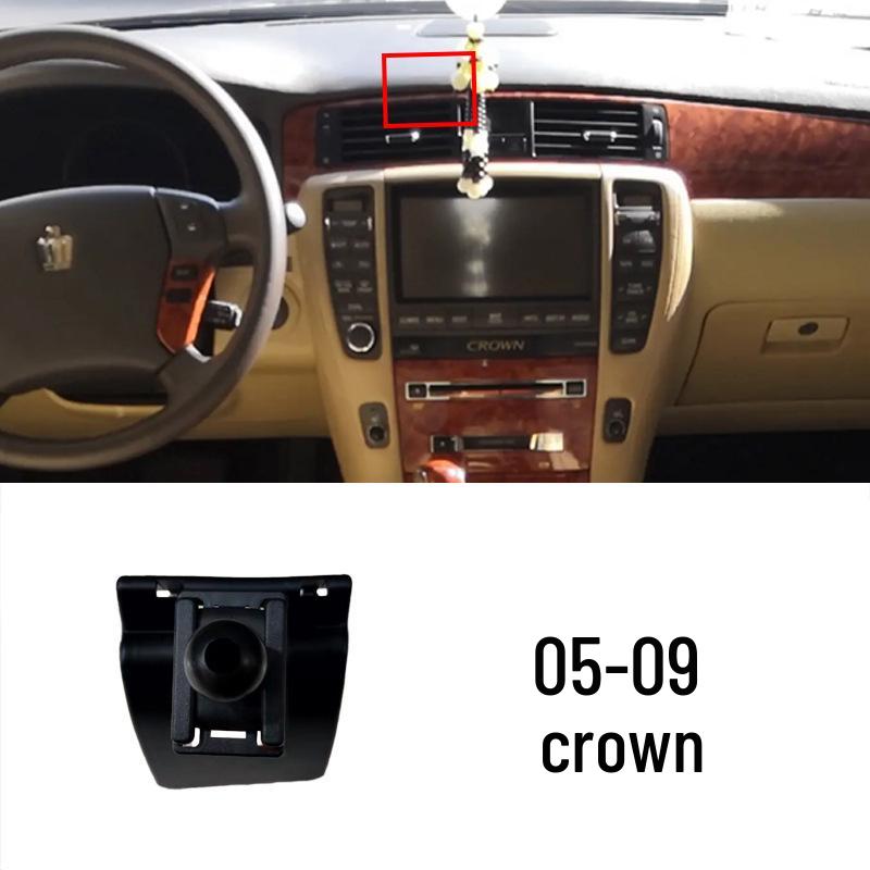 Car Phone Holder for Toyota 6th Gen Camry, Corolla, Highlander - Clip Base Accessory