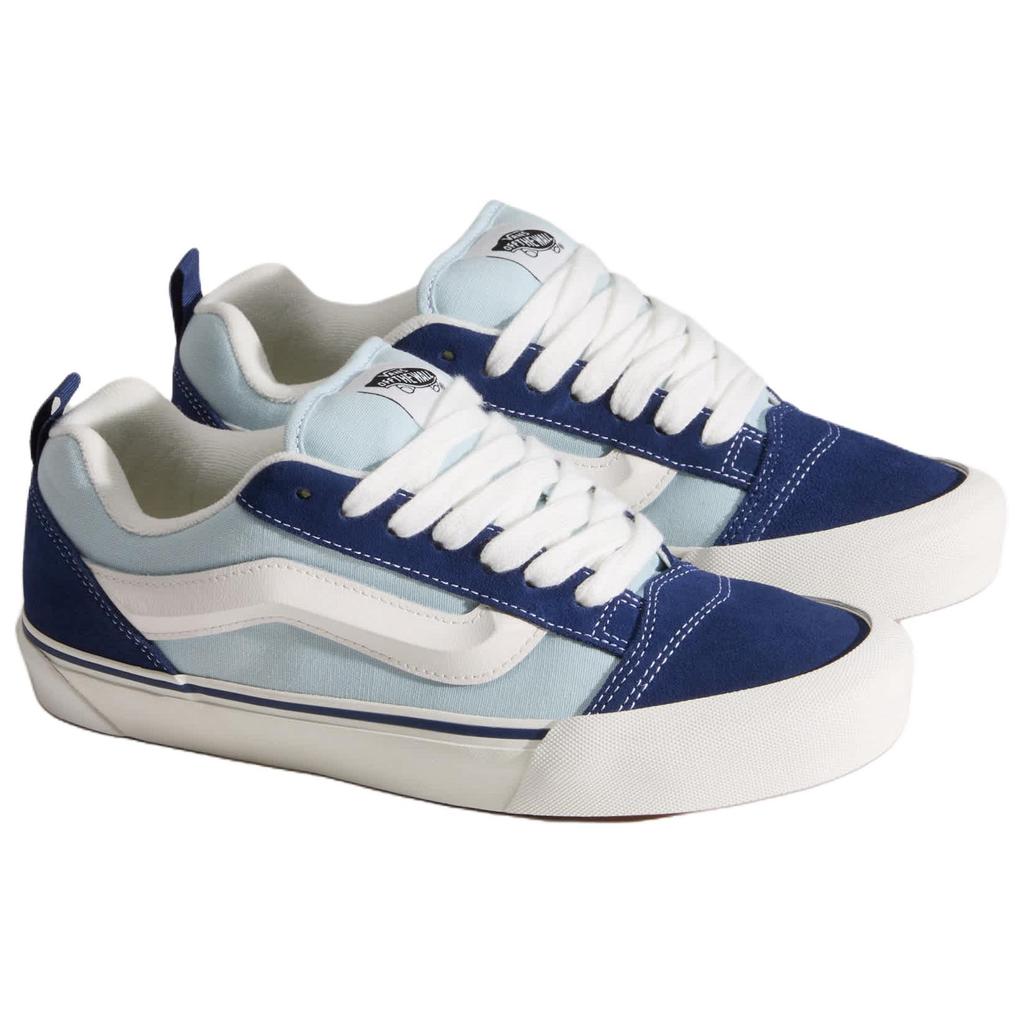 Vans Knu Skool Support Low top Skateboard Shoes Unisex Blue White VN000D22BL1
