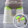 Bath Stool for Hemorrhoids, Women & Elderly - Non-Slip Bidet Toilet Seat,Portable Bathroom Shower Chair for Comfortable Washing