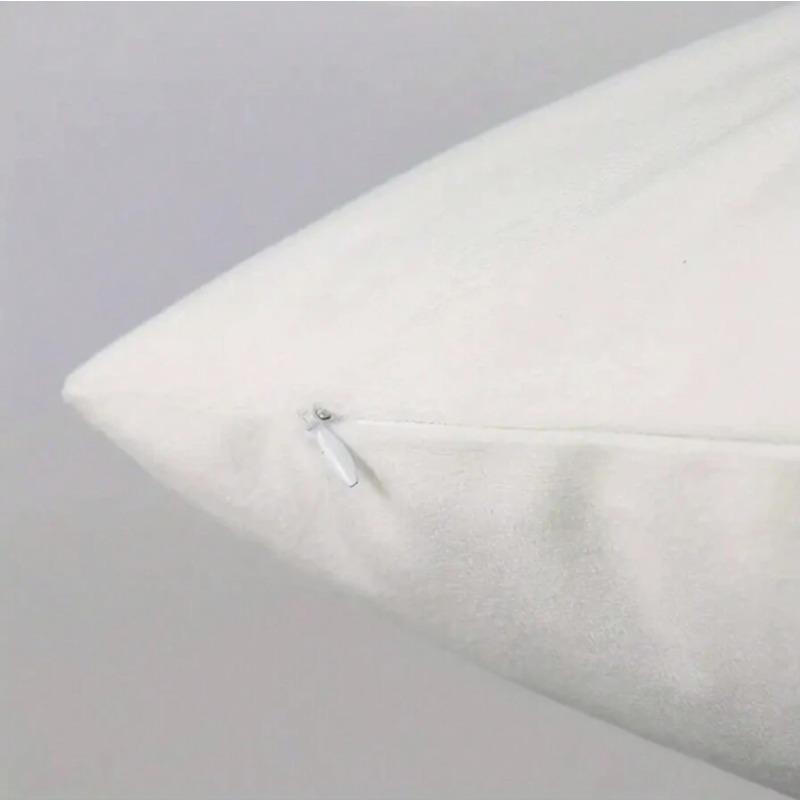 Modern Vintage Alpaca-Themed Pillowcase with Double-Sided Print and Zipper Closure