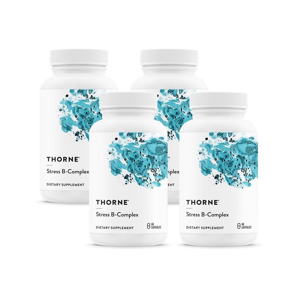 Thorne Research Stress B-Complex Capsules 60 Tablets 4 pcs