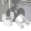 Aluminum Alloy Caster Mount (l R) Parts Fit for RGT 1 10 EX86100 RC Car ModelSilver R86022S