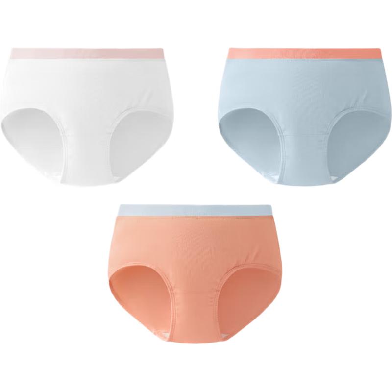 Bananain 355C Kids' Cotton Blend Antibacterial Underwear 3-Pack